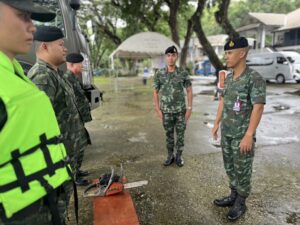 ศูนย์บรรเทาสาธารณภัย มทบ.37 ตรวจความพร้อมเตรียมช่วยเหลือประชาชน ในภัยพิบัติต่าง ๆในห้วงวันหยุด 4 วัน