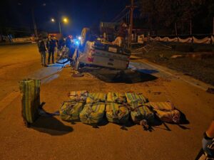 ตชด.327 สกัดยาไอซ์ 200 กิโล หลังเปิดฉากยิงใส่เจ้าหน้าที่