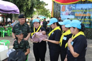 มทบ.39 จัดกิจกรรมเยี่ยมญาติทหารใหม่ ผลัดที่ 2/68 ครั้งที่ 1 กอดกันกลมหลั่งน้ำตาซาบซึ้ง