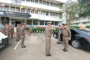 รอง ผบช.ภ.6 ติดตามการปฏิบัติหน้าที่ตำรวจตามนโยบาย และกำชับกวดขันความประพฤติ