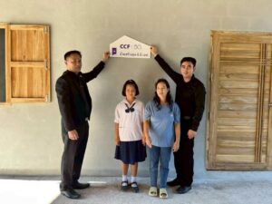 ในวาระเฉลิมฉลองครบรอบ 50 ปี ของมูลนิธิ ซี.ซี.เอฟ. เพื่อเด็กและเยาวชน ในพระราชูปถัมภ์ สมเด็จพระเทพรัตนราชสุดาฯ สยามบรมราชกุมารี