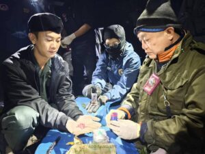 ตชด.334 วิสามัญกลุ่มขนยาบ้า 1 ราย ยึดยาบ้ากว่า 2.5 ล้านเม็ด