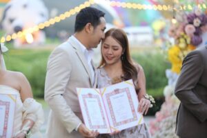 เชียงราย 14 คู่รักจดทะเบียนสมรสกลางบอลลูน  ผู้ว่าฯ ร่วมเป็นสักขีพยาน ดันเทศกาลนานาชาติสู่ World Class Love Destination