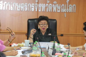 พิษณุโลก “พิกุลแก้ว ไกรฤกษ์”ปลุกพลังสตรี  พัฒนาผลิตภัณฑ์สู่ตลาดโลก เตรียมจัดประชุมสัญจรทุกอำเภอสร้างความแข็งแกร่งด้านวิชาชีพ (คลิป)