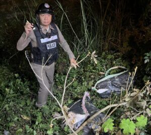 เชียงราย ตำรวจแม่สาย ยึดยาบ้าเกือบ 500,000 เม็ด