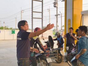 พลังงานเชียงราย ตรวจปั๊มแม่สาย–แม่จัน พบหลายแห่งน้ำมันหมดชั่วคราว คาดเติมเพิ่มพรุ่งนี้เช้า