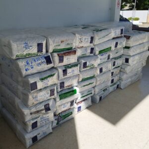 ด่านพรมแดนแม่สาย ยึดถุงพลาสติกใช้บรรจุยาบ้า  7 แสนชิ้น  ใช้บรรจุยาบ้าได้ 140 ล้านเม็ด  เตรียมส่งออกท่าขี้เหล็ก