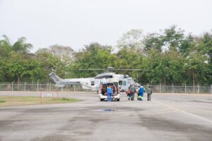 กองทัพอากาศ เปิดบ้านฝูงบิน 416 เชียงราย โชว์ศักยภาพ HADR พร้อมสาธิตภารกิจช่วยชีวิต-ดับไฟป่าทางอากาศ