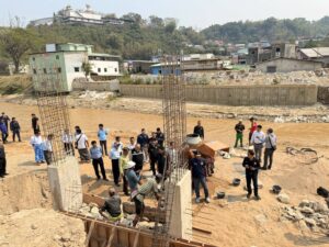 ไทย-เมียนมา สานสัมพันธ์บ้านพีเมืองน้อง ลงพื้นที่ร่วมกันตรวจสอบการก่อสร้างเขื่อนป้องกันตลิ่ง แม่น้ำสาย