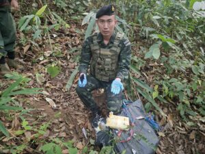 ทหาร ฉก.ทัพเจ้าตาก ปะทะขบวนการค้ายาเสพติด วิสามัญ 2 ศพ ยึดยาบ้า 2 ล้านเม็ด ชายแดนแม่ฟ้าหลวง