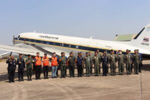 พิษณุโลก ประชุมด่วนหน่วยงานความมั่นคง และ ปภ. วางแผนส่งอากาศยานภารกิจดับไฟป่าพื้นที่ อ.ชาติตระการ หลังสถานการณ์รุนแรง