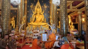 พิษณุโลก พระพรหมโมลี เจ้าอาวาสวัดปากน้ำ /เจ้าคณะภาค 5 มอบใบแต่งตั้ง“เจ้าคณะอำเภอวังทอง”และ”รองเจ้าคณะอำเภอเมืองพิษณุโลก”