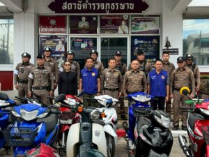 สภ.พาน เตรวจยึด 20 คัน กวดขันรถแต่งท่อเสียงดัง  สกัดแข่งรถในกลุ่มเยาวชน