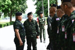 แม่ทัพภาคที่ 3 ตรวจเยี่ยมการฝึกปฏิบัติการร่วม พลเรือน ตำรวจ ทหาร