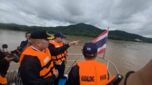 เชียงราย รมว.ยุติธรรม ตรวจ ชายแดนสามเหลี่ยมทองคำ ย้ำไทย–ลาว ผนึกกำลังสกัดยาเสพติด