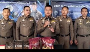 ตำรวจภาค 6 จับ แก๊งหลอกร่วมทุนใน TikTok อ้างลงทุน”ทีเอฟผลไม้ไทย” มีผู้เสียหาย 25 ล้านบาท จับผู้ต้องหาได้ 4 ราย ผู้เสียหายมอบแจกันดอกไม้ให้ ผบช.ภาค 6