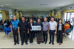 ปตท.สผ. โครงการเอส 1 ร่วมกิจกรรมจัดทำดอกไม้จันทน์ เนื่องในงานพระราชพิธีถวายพระเพลิงพระบรมศพ สมเด็จพระนางเจ้าสิริกิติ์ พระบรมราชินีนาถ พระบรมราชชนนีพันปี